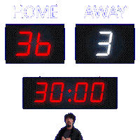 3 Away Sticker