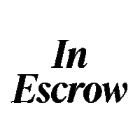 In Escrow Sticker by JohnHart Real Estate