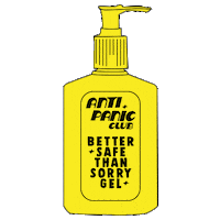 nashandyoung club panic anti apc Sticker