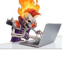 Working On Fire Sticker