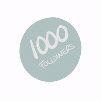 Winniemint92 followers 1000 followers winniemintcreations follower milestone GIF