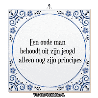 Respect Nl Sticker by Tegelspreuken.nl