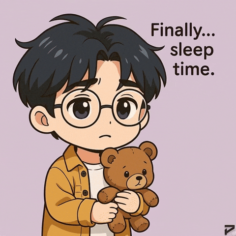 Tired Good Night GIF by Persona