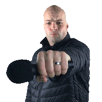 Thug Angers Sticker by AurelUCPA