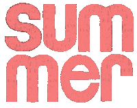 Old School Summer Sticker