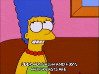 marge simpson couch GIF