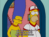 Shocked Season 17 GIF by The Simpsons