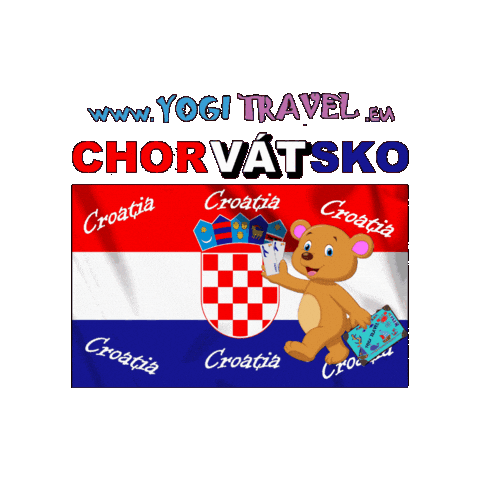 Croatia Slovakia Sticker by Yogi Travel