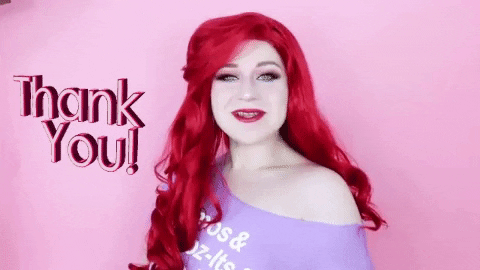 The Little Mermaid Smile GIF by Lillee Jean