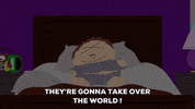 eric cartman nightmare GIF by South Park 