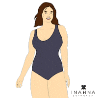 inannasw body bikini shape onepiece Sticker