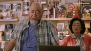 comedy what you looking at GIF by Kim's Convenience