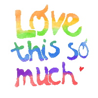 Kindness Love Sticker by Rosie Johnson Illustrates