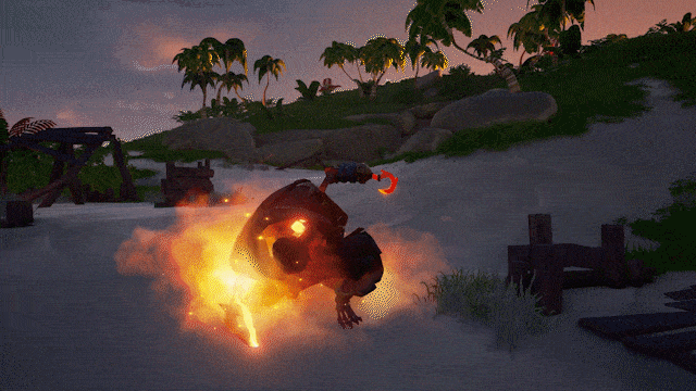 Flame Meteor GIF by Sea of Thieves
