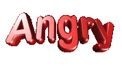 angry text Sticker