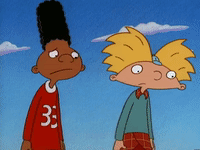 hey arnold nicksplat GIF