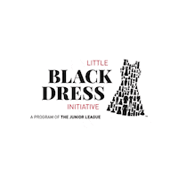 Little Black Dress Jll Sticker by Junior League of Lafayette