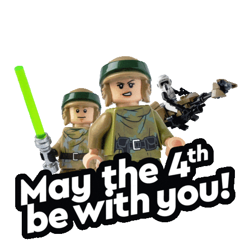 Celebration May4Th Sticker by LEGO