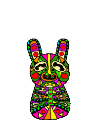 Puerto Rico Art Sticker