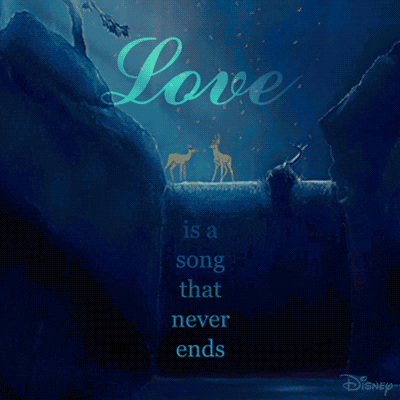 love is a song bambi GIF by Disney