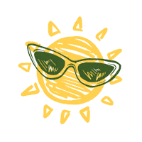Palm Beach Cheers Sticker by shopmonkees
