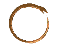 Ouroboros Sticker by Slainte Acupuncture