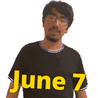 June 7 Sticker