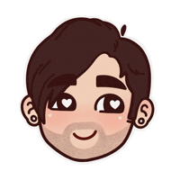 Lucas Fresno Sticker by Carol Feijó