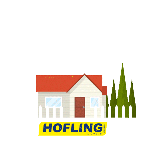 hoflingimob giphyupload casa imoveis apartamento Sticker