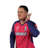 Halla Bol Pink Sticker by Rajasthan Royals
