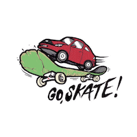 Skate Skateboard Sticker