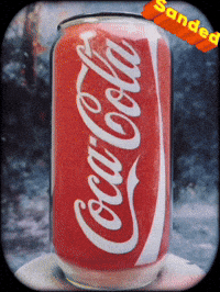 Coca-Cola Sand GIF