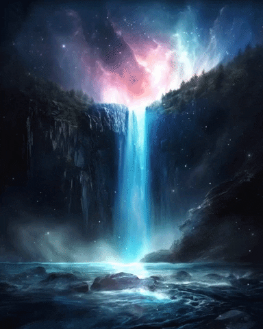 DreamImaginations giphyupload water ai artwork GIF