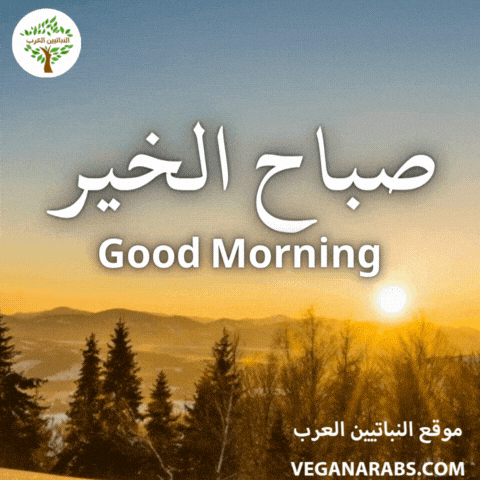 Good Morning GIF by VeganArabs