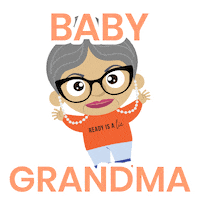 Angielee Babygrandma Sticker by Glittle Wonderland