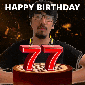 Happy 77Th Birthday GIF