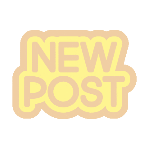 blog post Sticker