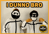 Bro Dunno GIF by Stick Up Music