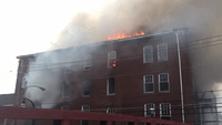 Fire Breaks Out at Former Morris Brown Building