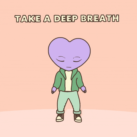 Calm Down Chill Out GIF by LT3 Creations