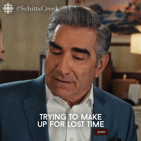 Trying Schitts Creek GIF by CBC