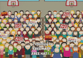 chanting people standing GIF by South Park 