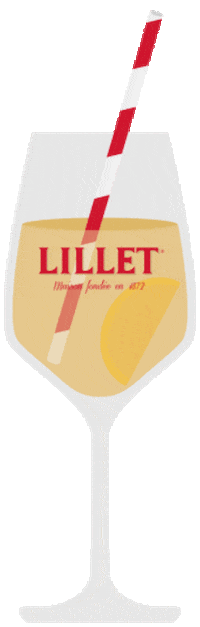 Lillet_USA wine spritz clink aperitif Sticker