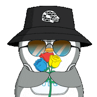 Valentines Day Flower Sticker by Pudgy Penguins