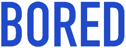 Tired Bored Sticker