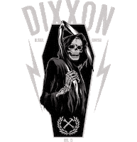 grim reaper death Sticker by Dixxon Flannel Co.