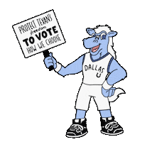 Dallas Mavericks Texas Sticker by Creative Courage