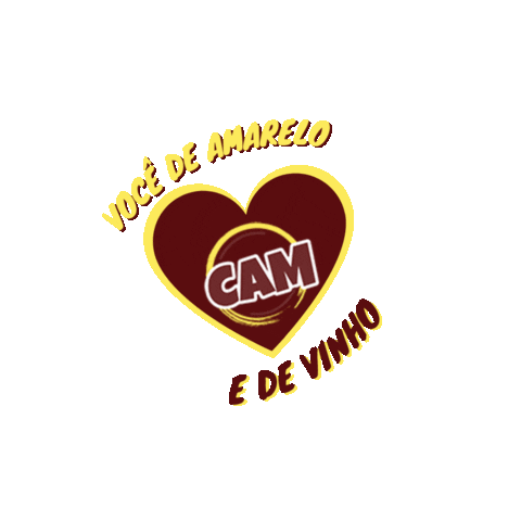 Golden Heart Corazon Sticker by Colégio Américo Melo
