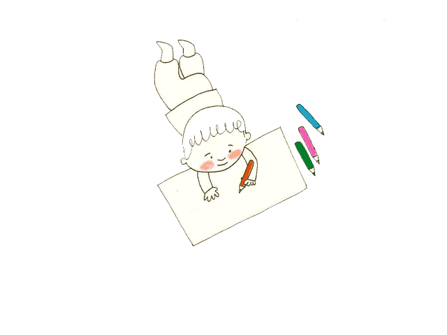 illustration kids Sticker