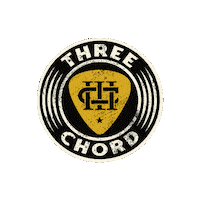 Vinylrecords Sticker by Three Chord Bourbon